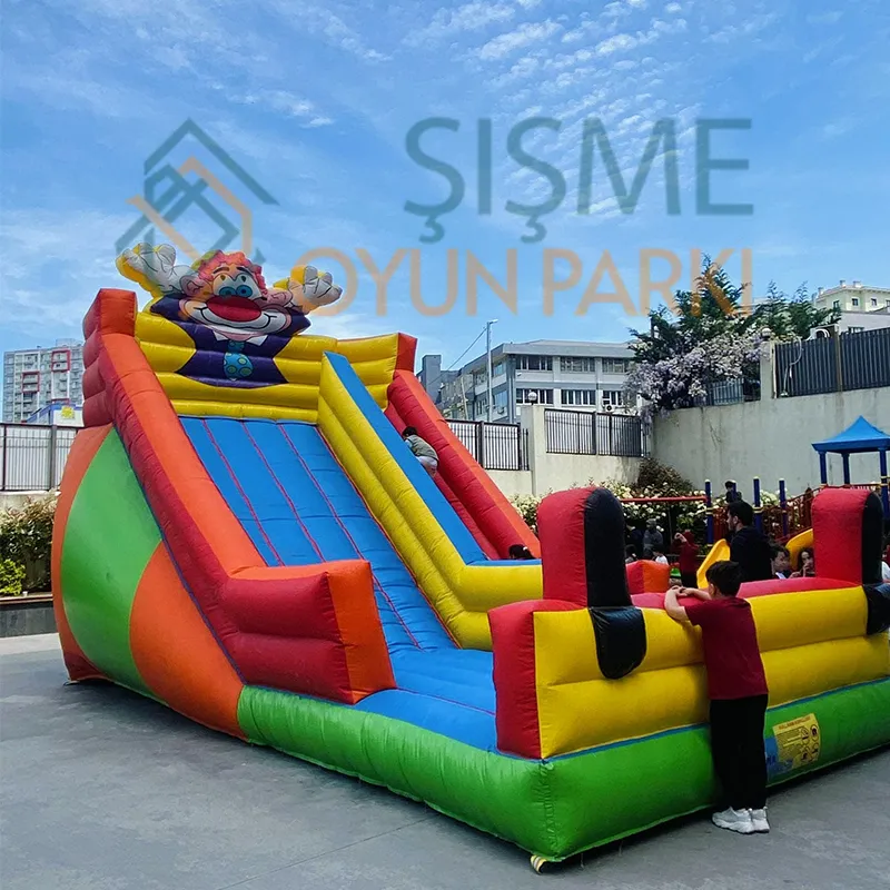 Şişme Palyaço  Kaydırak