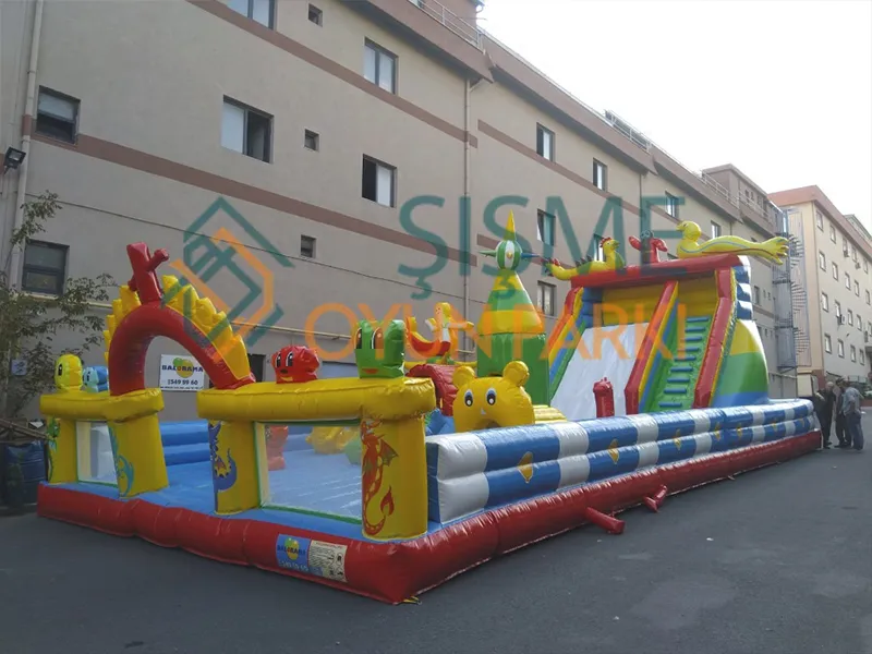 Ejderha Yuvası Şişme Oyun Parkı