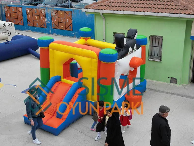 Şişme Kedi Kaydırak